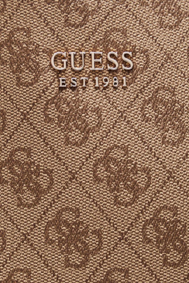 Жіноча сумка-шоппер GUESS Brenton коричневого кольору