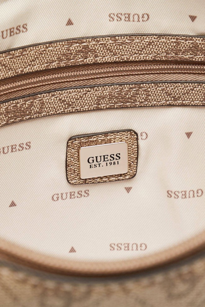 Жіноча сумка-шоппер GUESS Brenton коричневого кольору