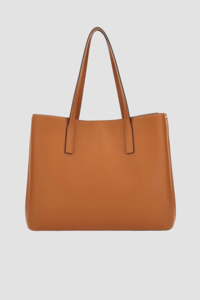 Geantă shopper pentru femei GUESS Brown Meridian Girlfriend