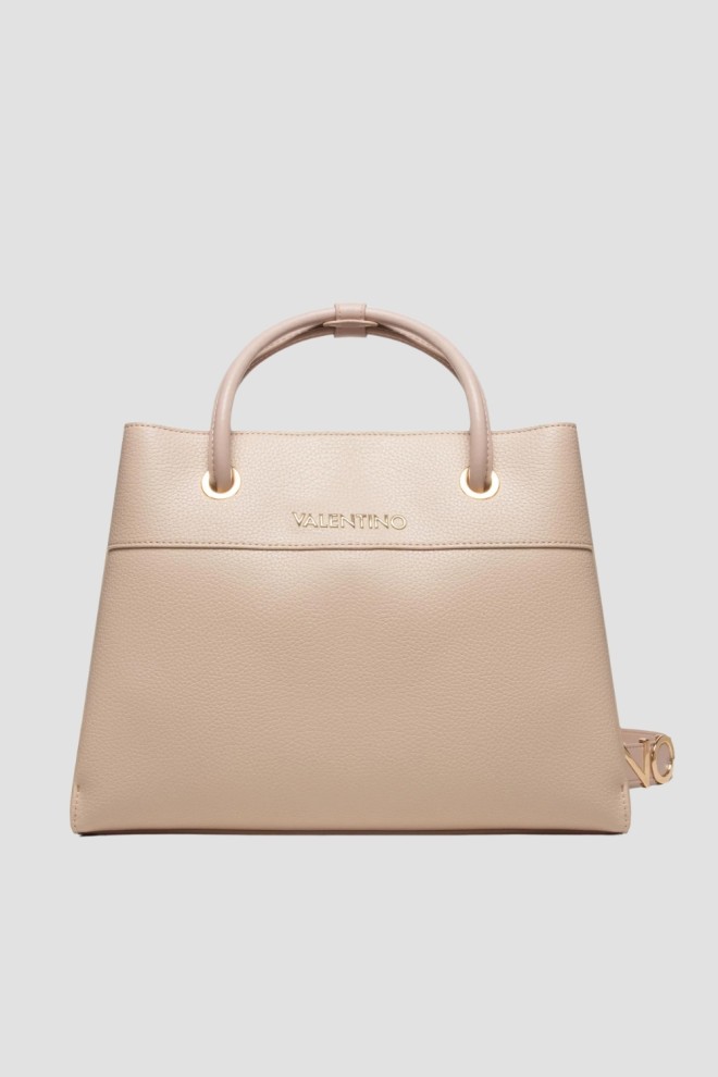 VALENTINO Beżowa shopperka Alexia