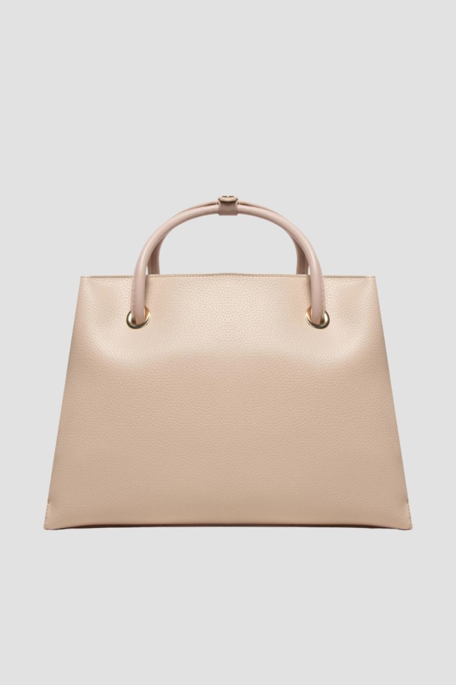 VALENTINO Beżowa shopperka Alexia