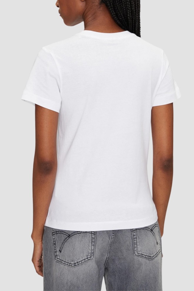 GUESS Tricou Narciso alb pentru femei