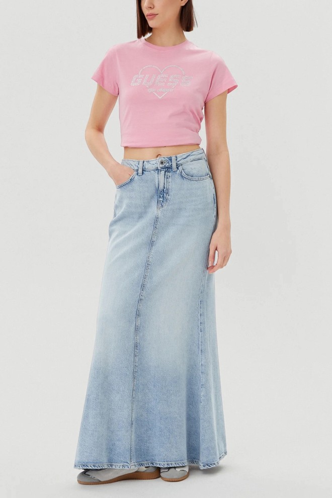 GUESS Pink women's Narciso t-shirt