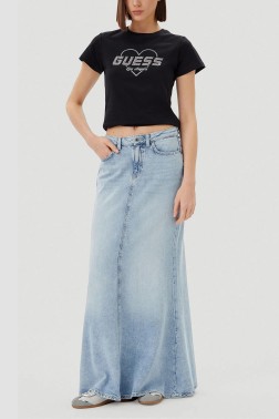 GUESS Czarny damski t-shirt...