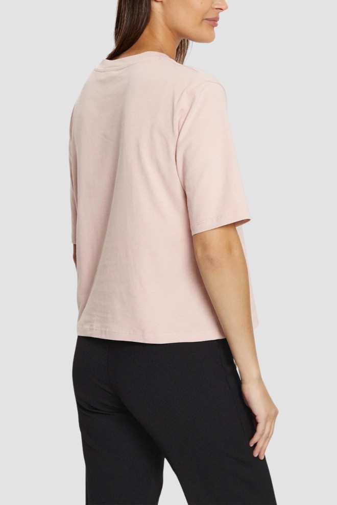 GUESS Pink women's Bear Boxy t-shirt