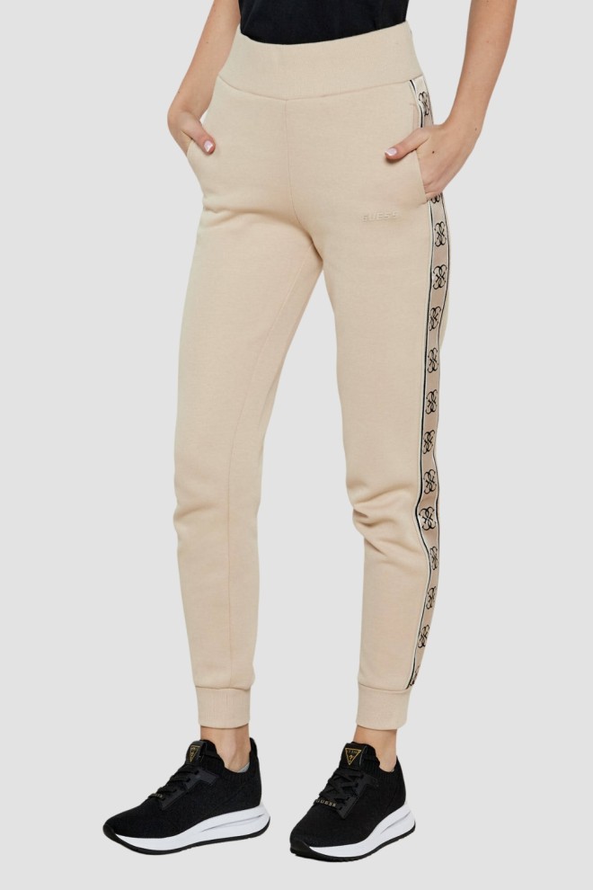GUESS Beige women's Britney sweatpants