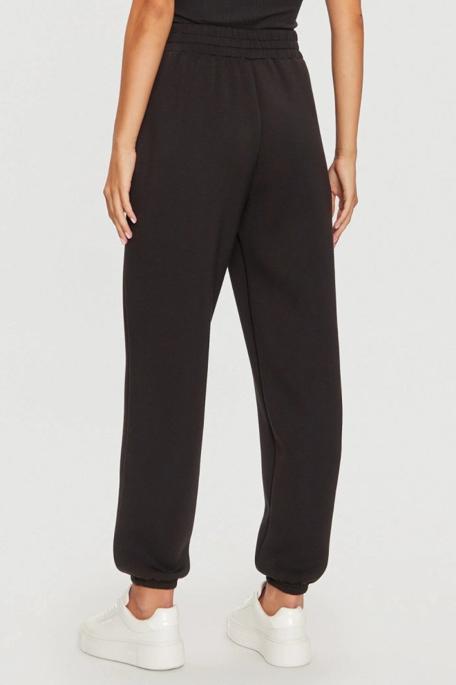 GUESS Pantaloni de trening Cecilia negri pentru femei