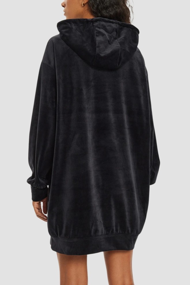 GUESS Tricou lung din catifea Couture pentru femei Сlack