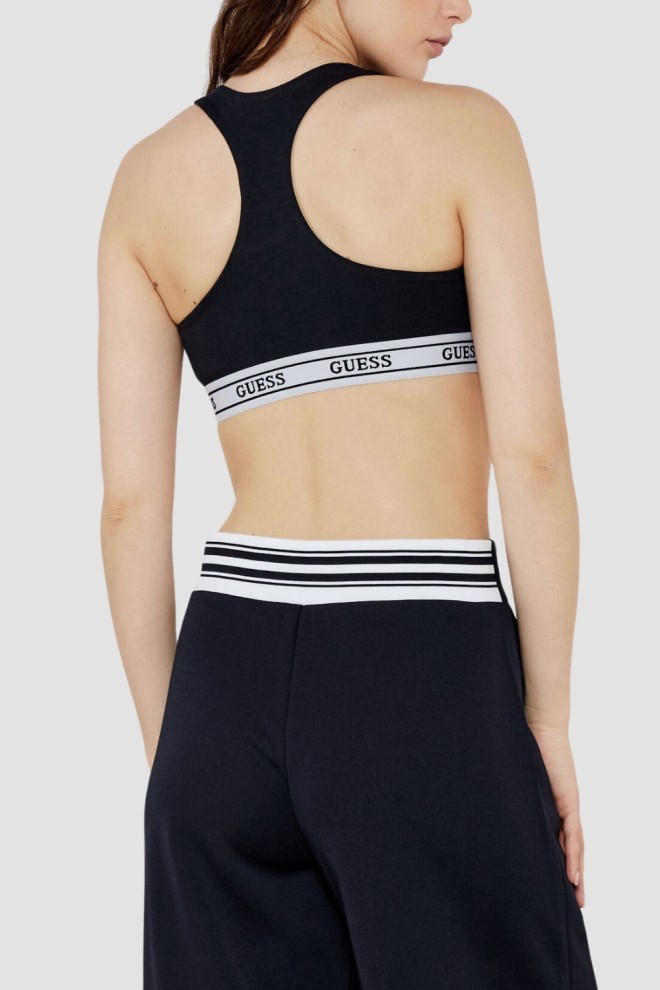 Жіночий спортивний топ GUESS Aline чорний