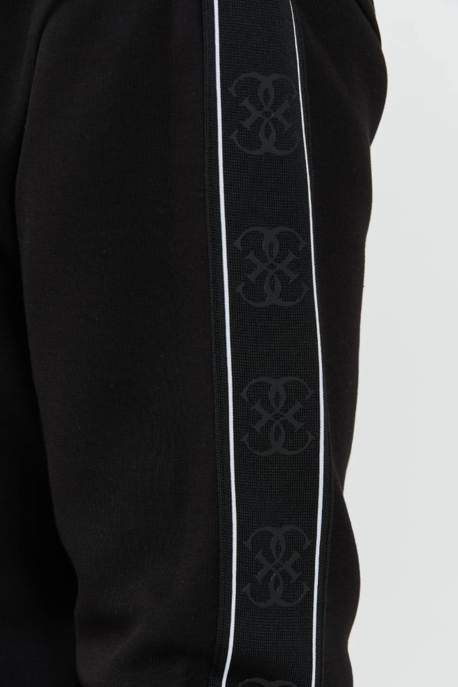 GUESS Czarna męska bluza Mickey Full Zip