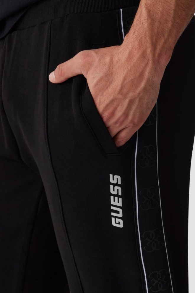 Чоловічі спортивні штани GUESS в чорну смужку Mickey