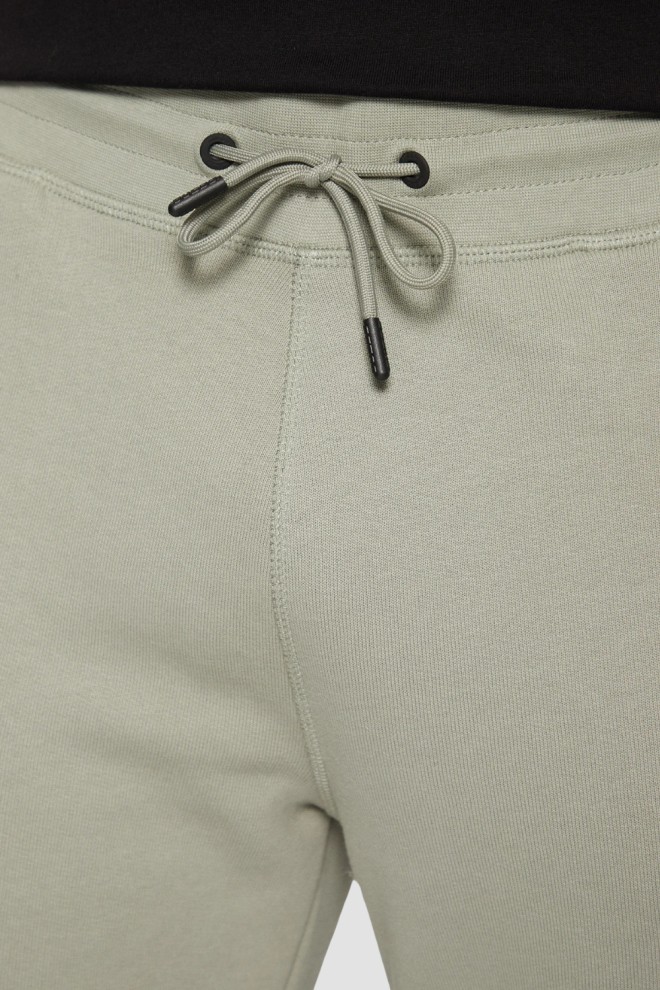 Pantaloni GUESS Green Aldwin pentru bărbați