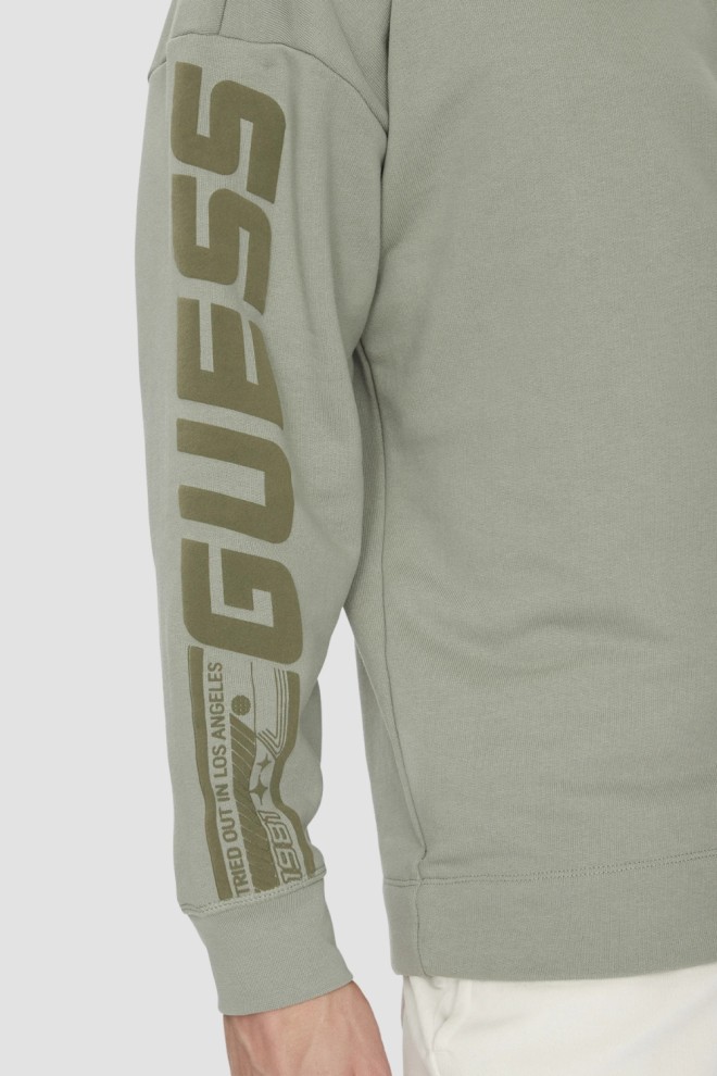 Чоловіче худі GUESS Green Dalim Over