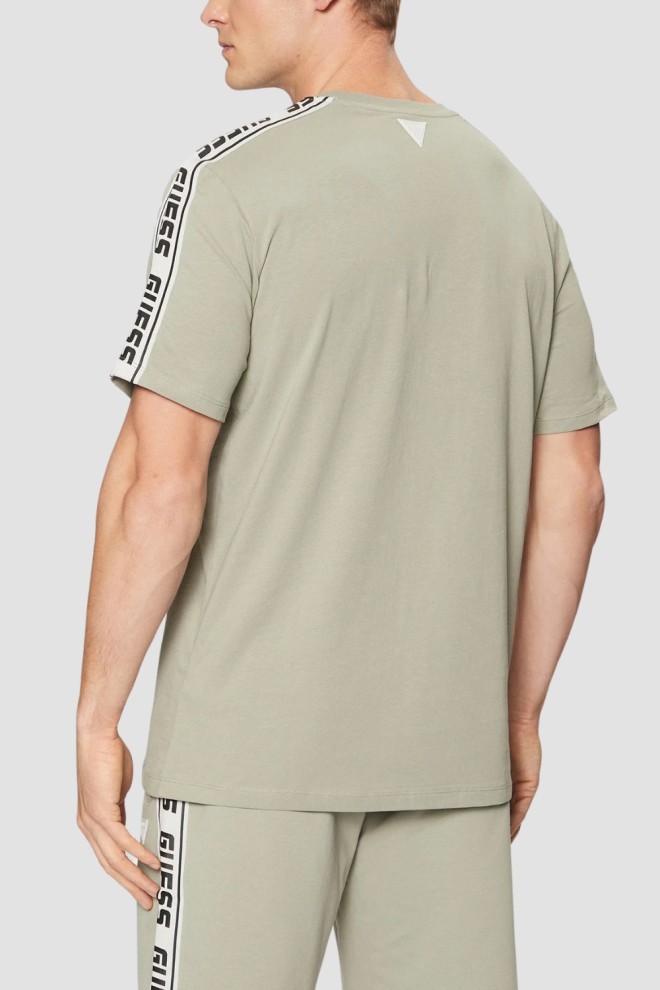 GUESS Green men's Arlo t-shirt