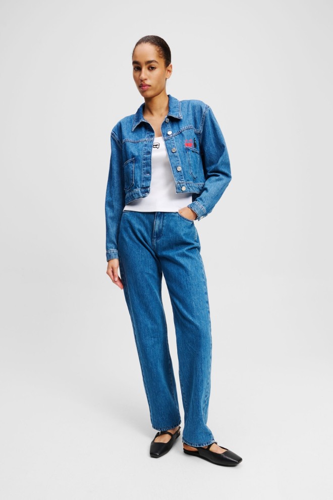 KARL LAGERFELD White Women's Ikon Patch Tank Top