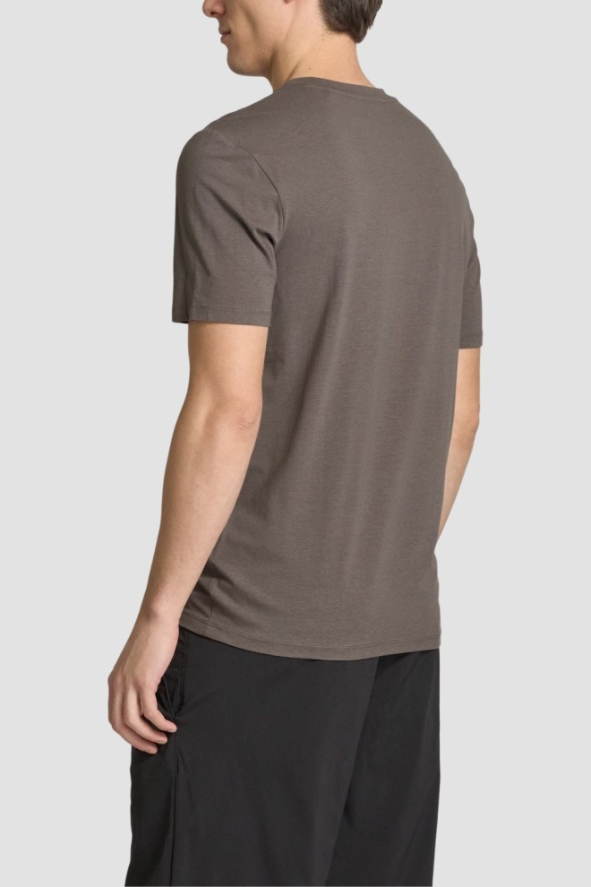 GUESS Tricou Hedley maro pentru bărbați