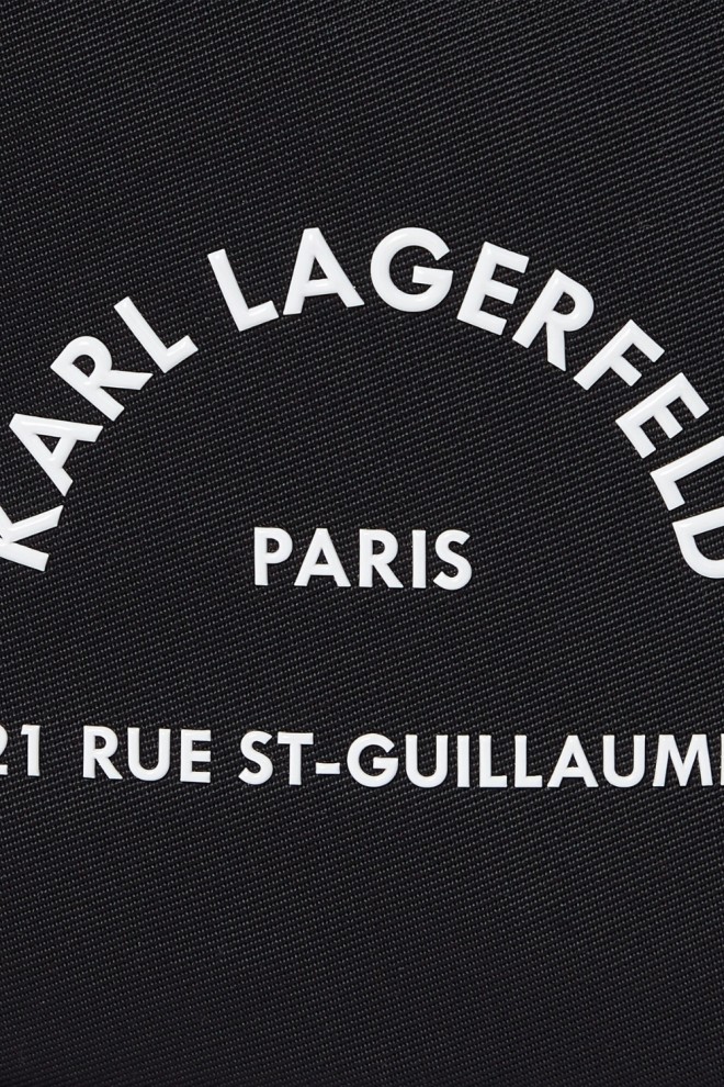 KARL LAGERFELD Black Men's Nylon Sachet