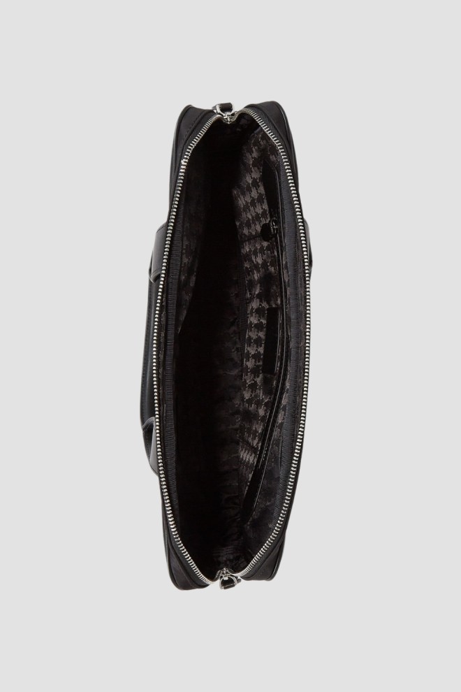 Чорний портфель KARL LAGERFELD Ikon Neop