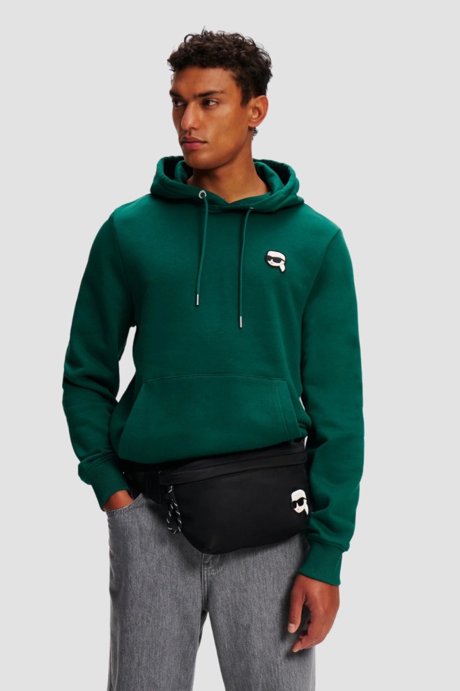 KARL LAGERFELD Сlack Men's K/ikon Nylon Bumbag Kidney