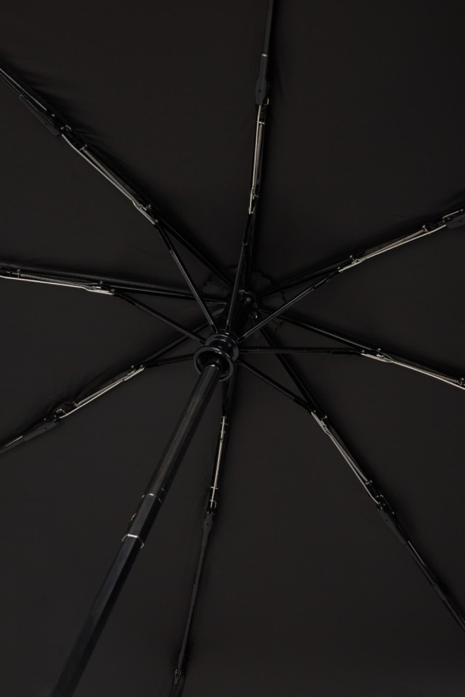 KARL LAGERFELD Black Women's Ikon Sketch Duo Umbrella