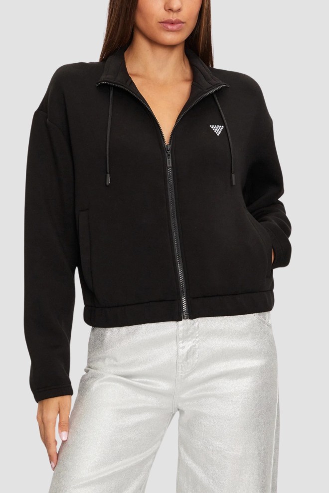 GUESS Tricou Cecilia negru pentru femei