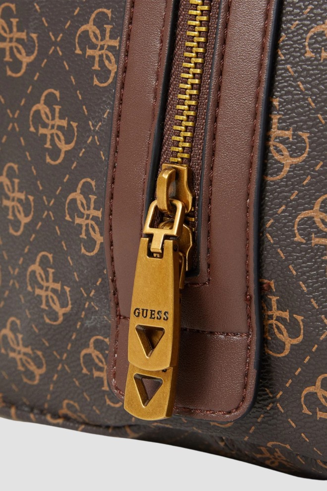 GUESS Brown Milano Travel Bag