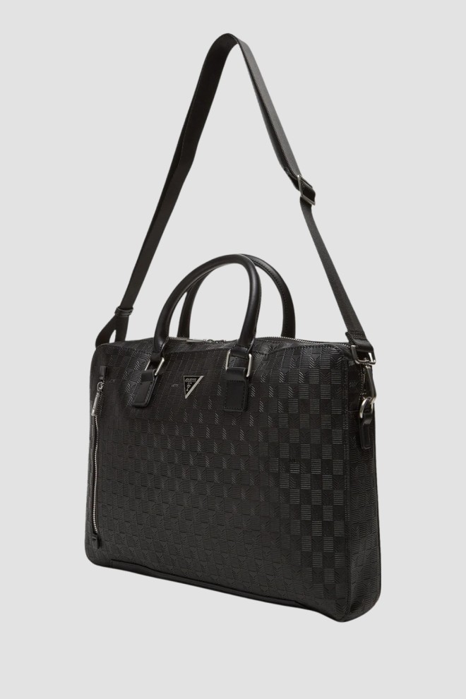 Чоловічий портфель GUESS Чорний Torino