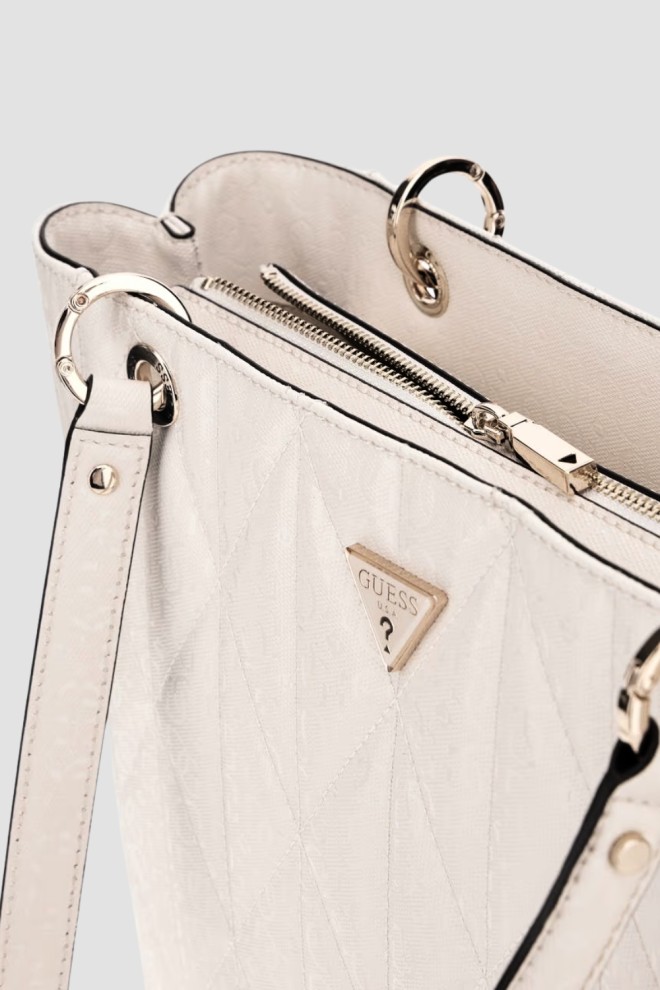 GUESS White Women's Aldina Handbag