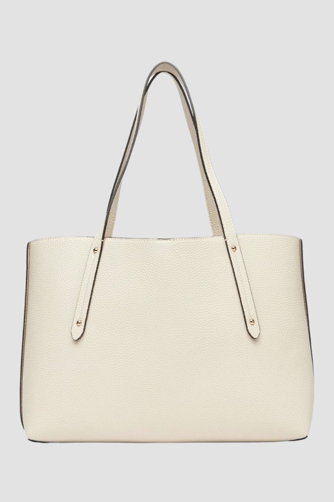 Бежева жіноча сумка 3 в 1 GUESS Brenton