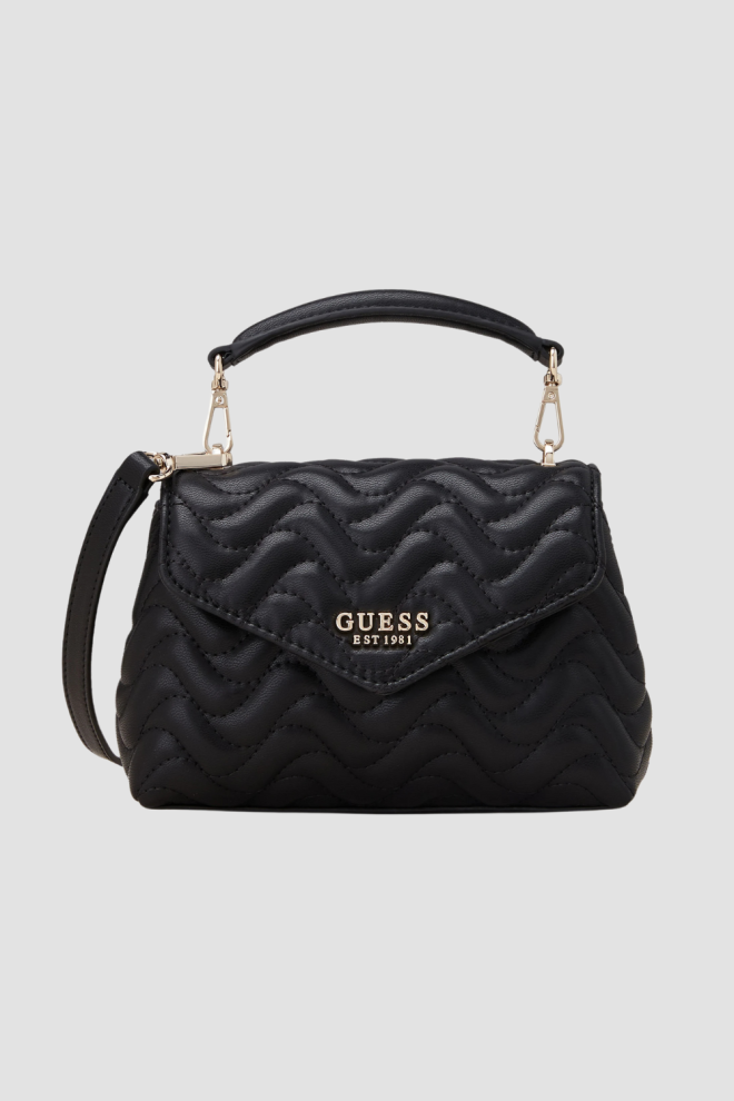 GUESS Black Quilted Women's Mini Handbag