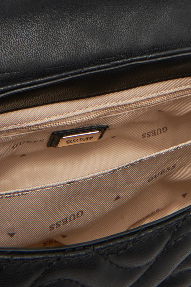 GUESS Black Quilted Women's Mini Handbag