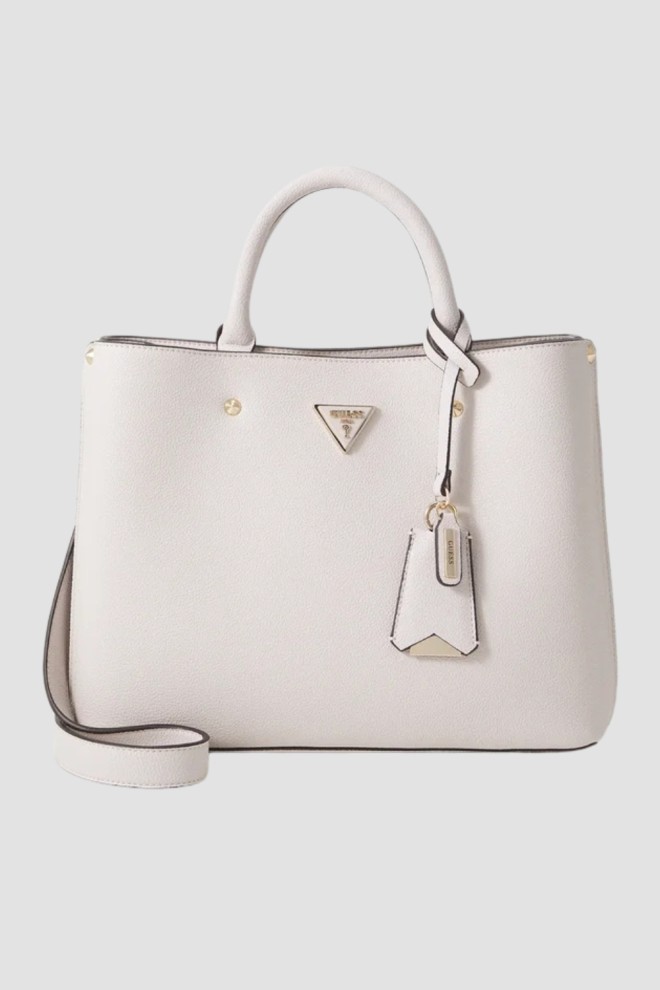 GUESS White Meridian II Women's Handbag