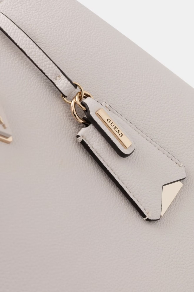 GUESS White Meridian II Women's Handbag