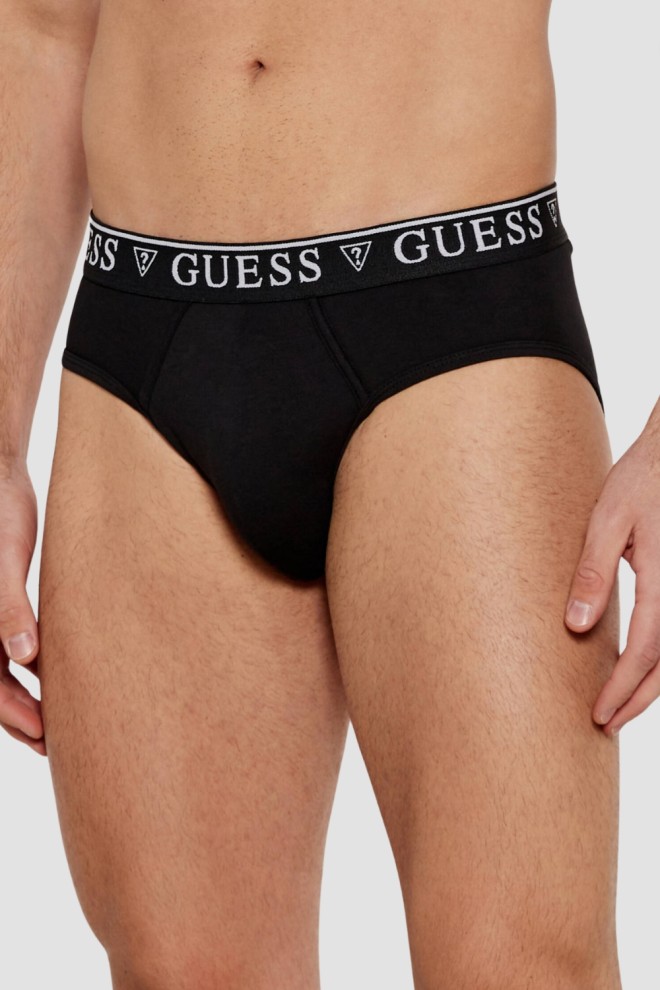 Чоловічі труси-бріфи GUESS чорні 5 комплектів