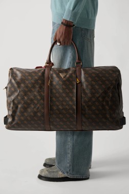 GUESS Brązowa męska...