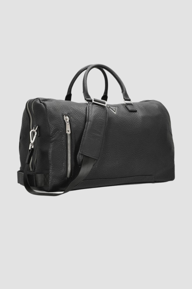 Geantă de voiaj GUESS Black men's Torino Duffle