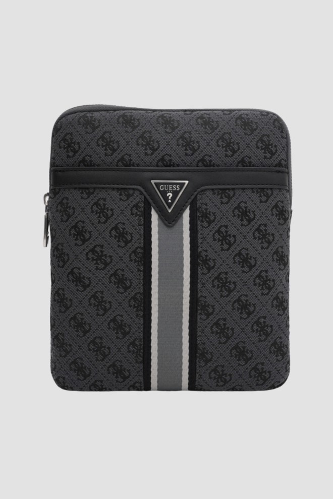 GUESS gri bărbați Milano logo sachet