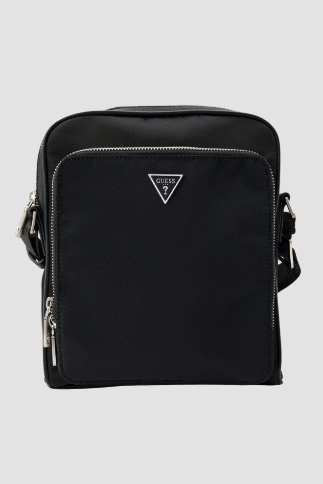 GUESS Negru bărbați Milano sachet