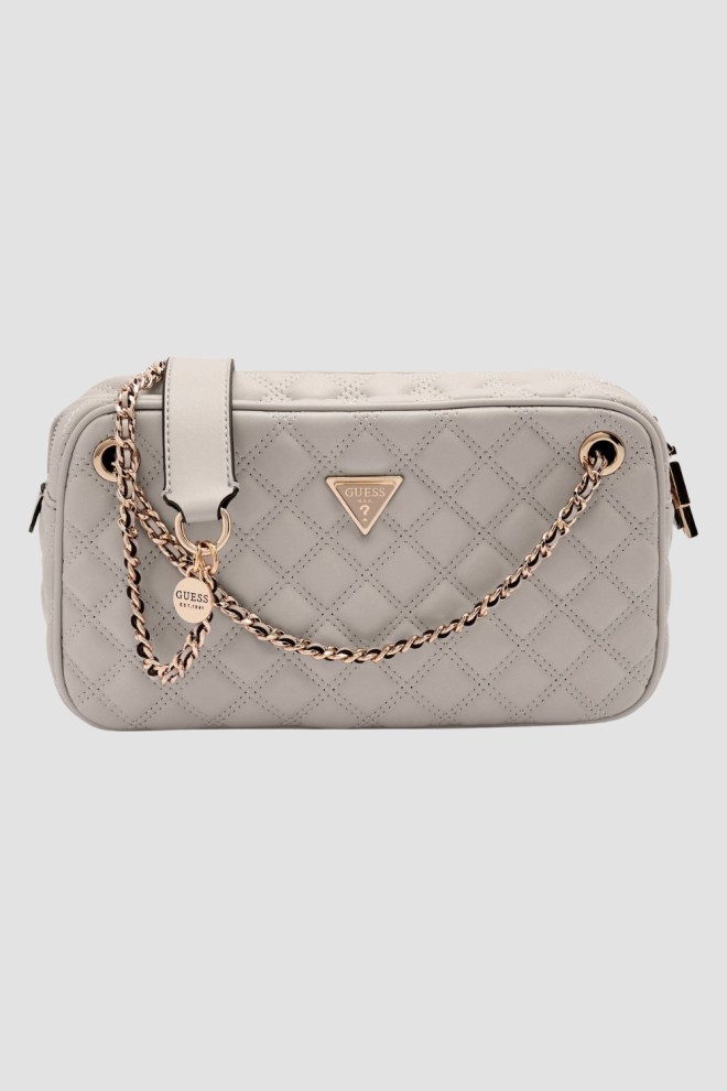 GUESS Women's handbag in taupe Giully II color