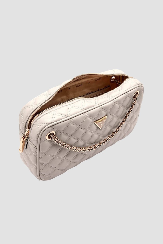 GUESS Women's handbag in taupe Giully II color