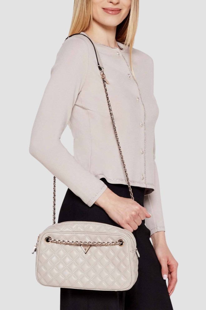 GUESS Torebka damska w kolorze taupe Giully II