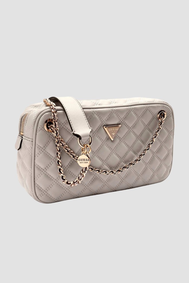 Жіноча сумочка GUESS в сіро-коричневому кольорі Giully II