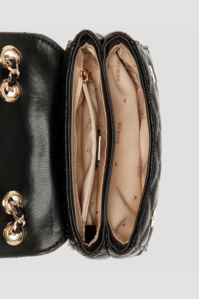 GUESS Black Women's Giully II Mini Handbag