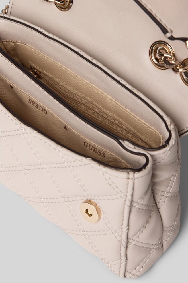 GUESS Geantă în taupe femei Giully II Mini