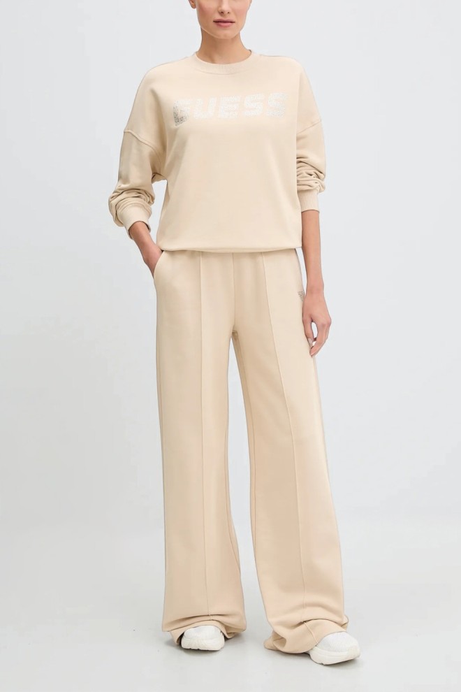 GUESS Beige women's Primula sweatshirt