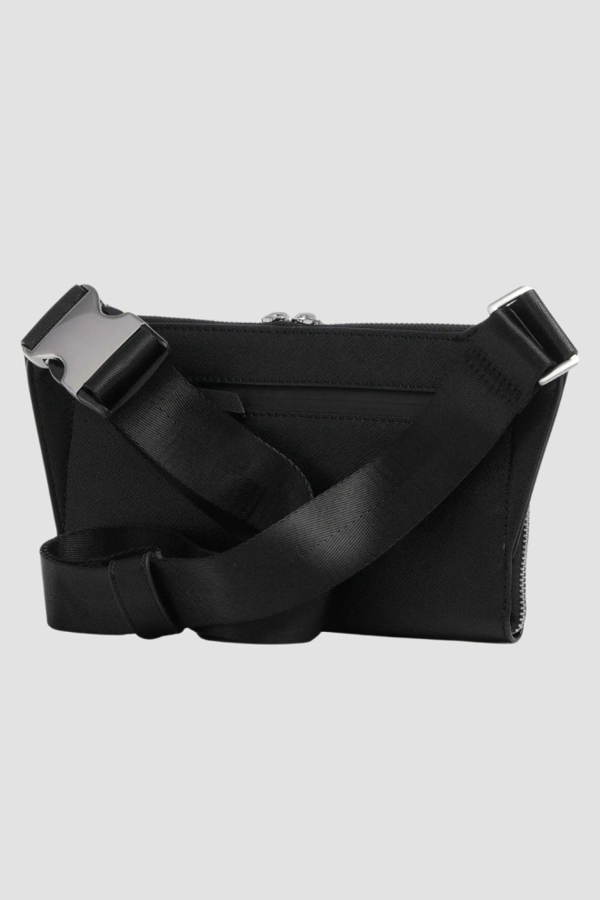 Чоловіча сумка GUESS Milano Bumbag чорного кольору