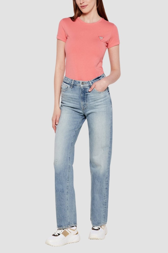 GUESS Pink Women's Mini T-Shirt