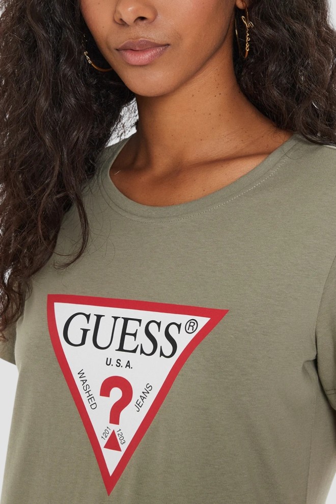 GUESS Green Women's Original Tee
