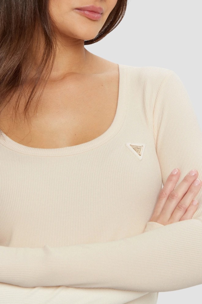 GUESS Beige women's Colette longsleeve