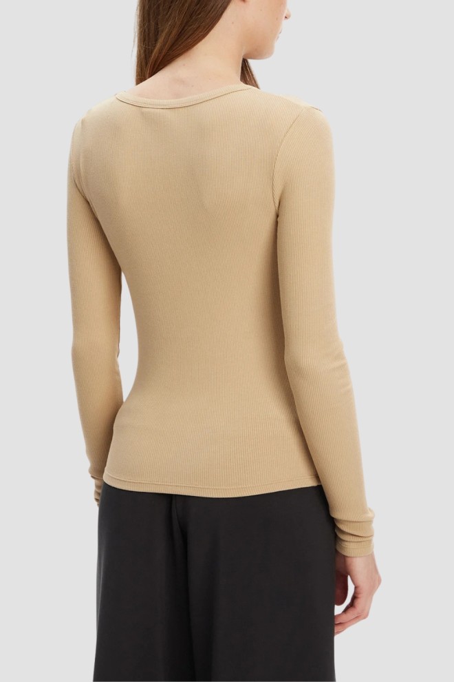 GUESS Beige women's Colette longsleeve